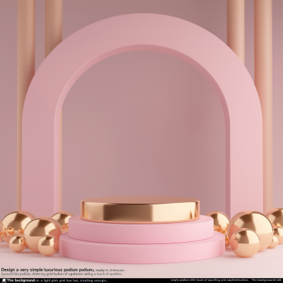 Elegant Podium Display