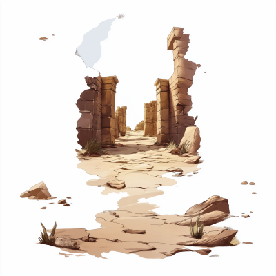 Ancient Desert Ruins