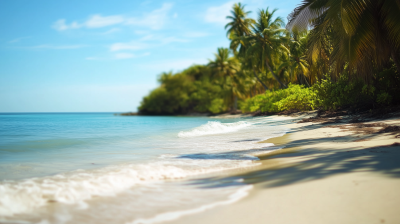 Paradisiac Beach Landscape