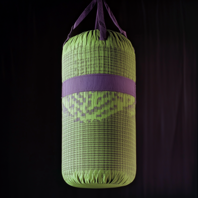 Boxing Punch Bag in Studio