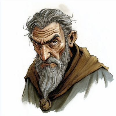 Old Mage Portrait
