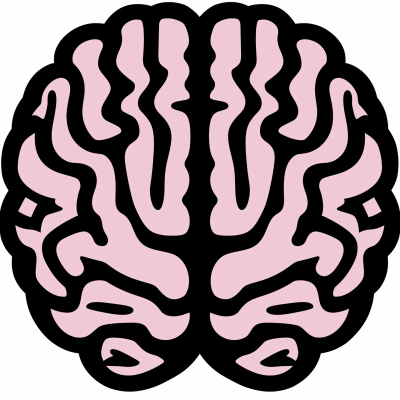 Symmetrical Brain Icon