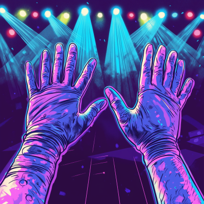 80’s Awesome Band Illustration