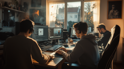 Freelancers Collaborating Remotely
