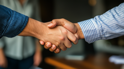 Businessmen Shaking Hands