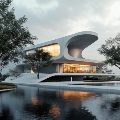 Futuristic Urban Exterior