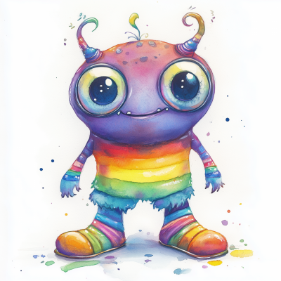Cute and Creepy Monster