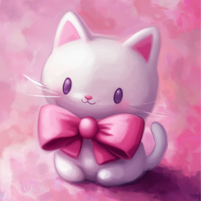 Hello Kitty Cat Illustration