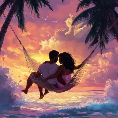 Couple on a Hammock