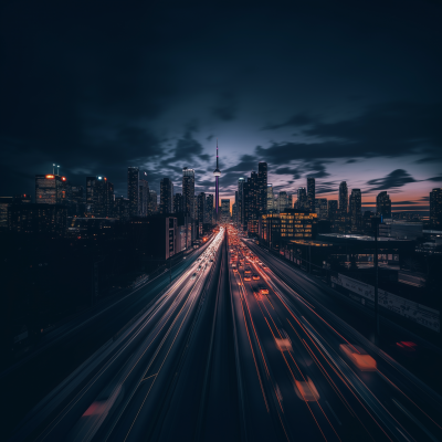 Toronto Skyline at Night