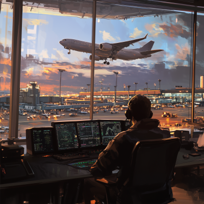 Airport Control Room