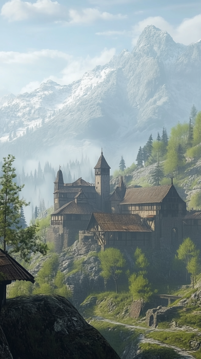 Medieval Borgo in Nature