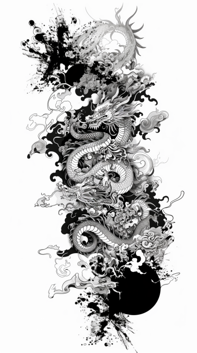 Japanese Dragon Tattoo