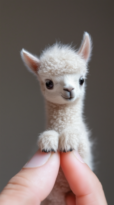 Tiny Alpacahuman Finger