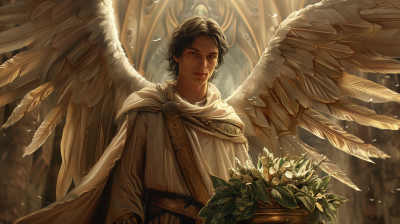 Archangel Sandalphon Illustration