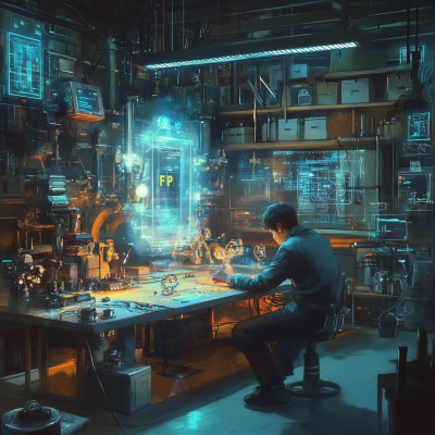 Futuristic Workshop