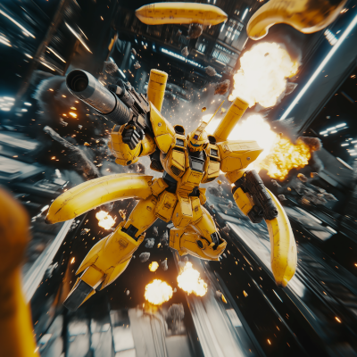 Banana Gundam Battle