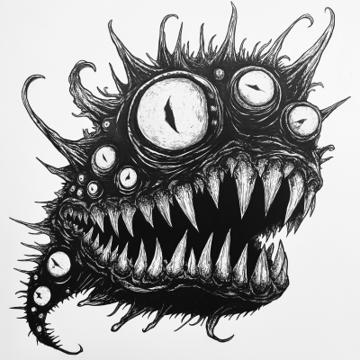 Mutant Mudpuppy Sketch