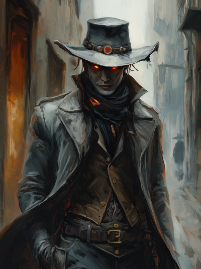 Wild West Vampire Bounty Hunter