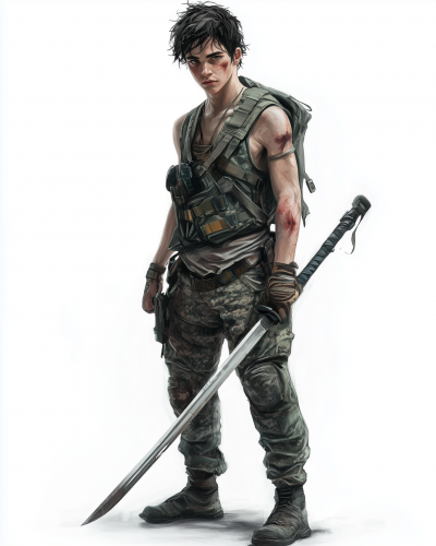 Post Apocalyptic Warrior