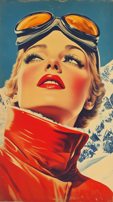 Vintage Ski Poster