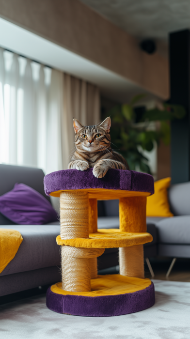 Playful Tabby Cat