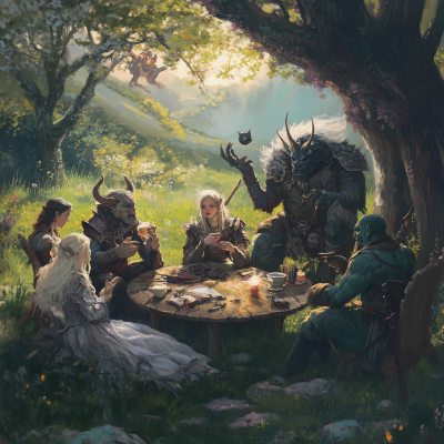 Dungeons and Dragons Gathering