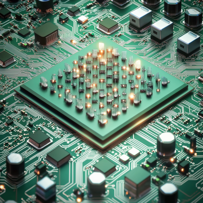 Futuristic Circuit Board