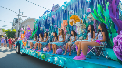 Underwater Mermaid Float
