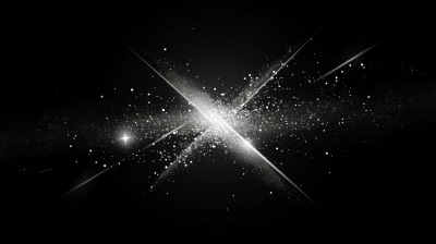 X Shaped Light Streaks