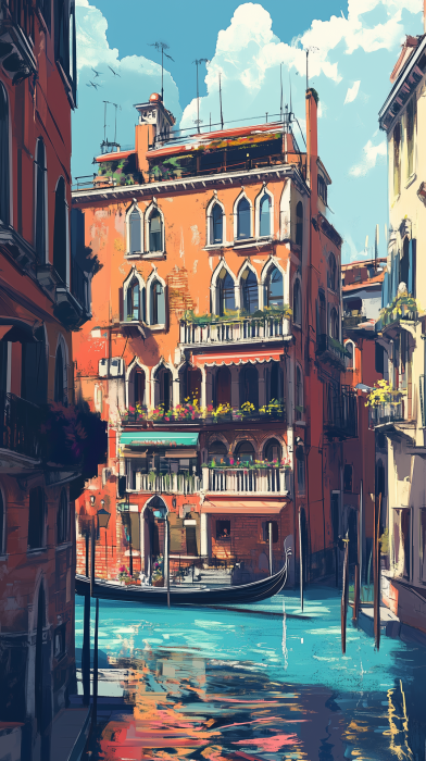 Cyberpunk Venice