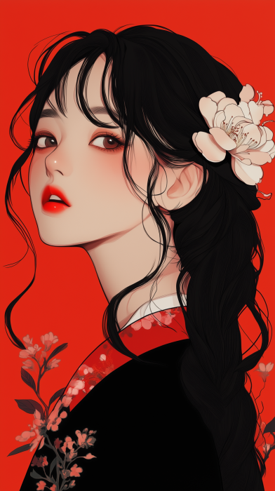 Korean Anime Girl