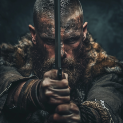 Angry Viking Warrior