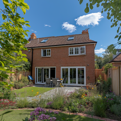 Back of a UK Semi Truck