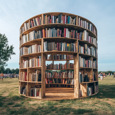 Festival Landmark Bookshelf