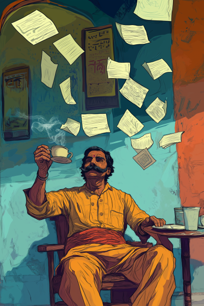 Confident Chai Drinkers
