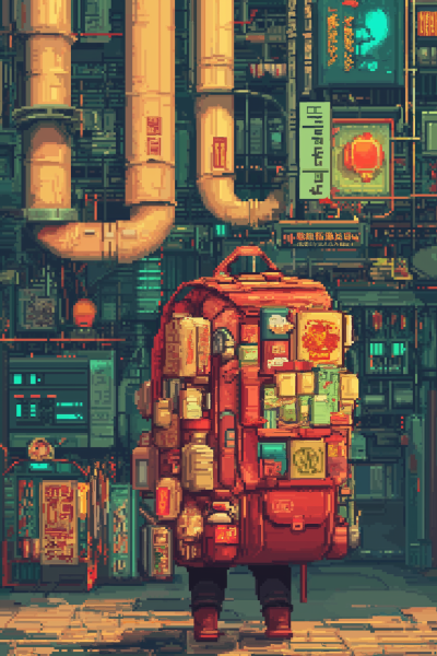 Character Organizing Backpack