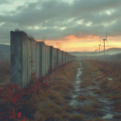 Wind Turbines and High Wall