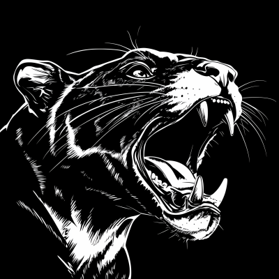 Ed Hardy Style Panther Icon