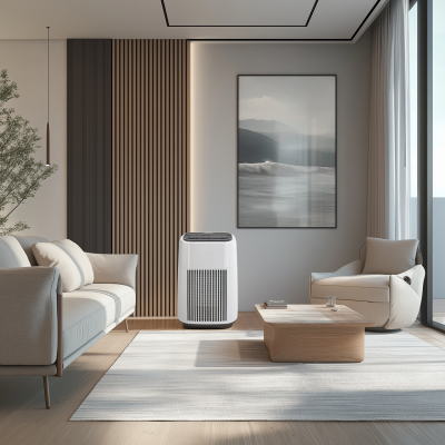 Air Cooler in Living Room