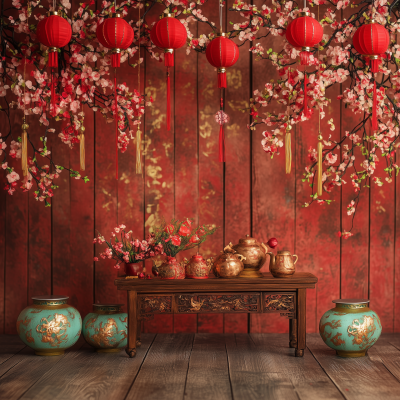 Lunar New Year Backdrop