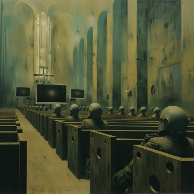 Robots in Prayer