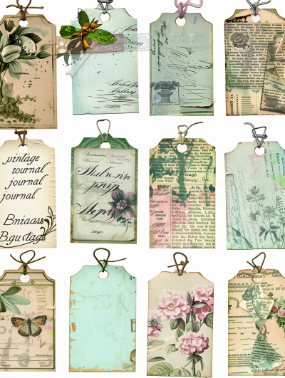 Vintage Parisian Collage