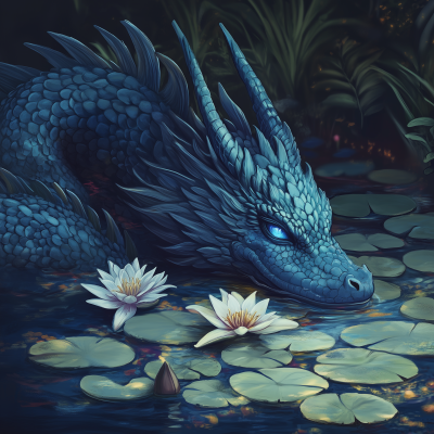 Celestial Blue Dragon