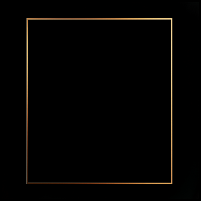 Minimalistic Gold Outline