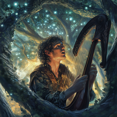 Mystical Harp Performance