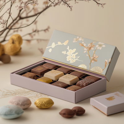 Elegant Chocolate Box Design