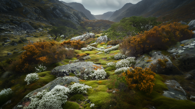 Beautiful Valley Landscape