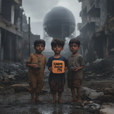 Starving Kids in the Middle East