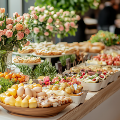 Modern Easter Buffet